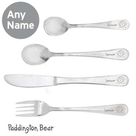 Personalised Paddington Bear Cutlery Set Extra Image 1